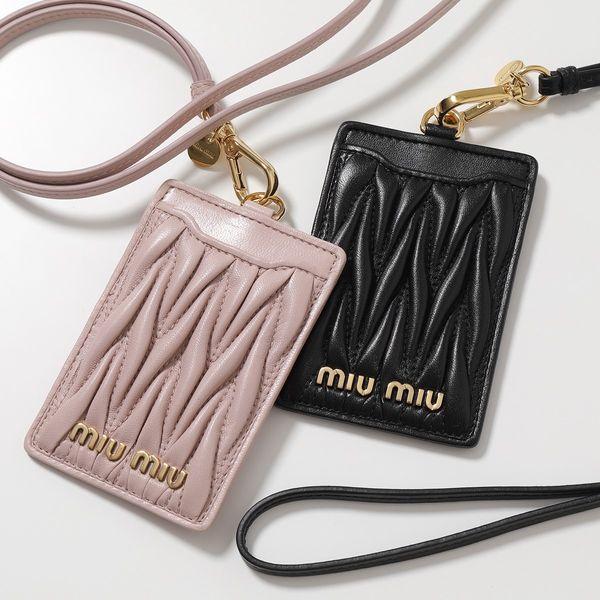 miu miu（ミュウミュウ） カードホルダー 5MC016 N88 レディース