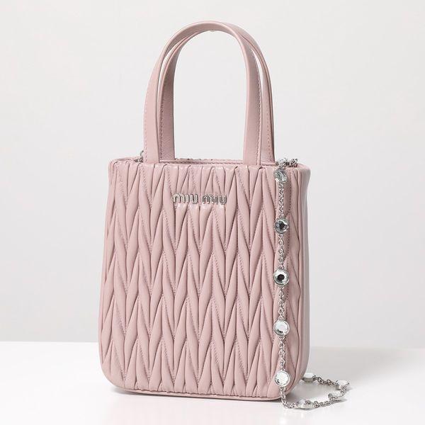 miu miu（ミュウミュウ） ハンドバッグ MATELASSE マテラッセ 5BA220