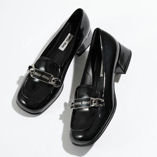miu miu（ミュウミュウ） ローファー 5D658D JHR F035 レディース