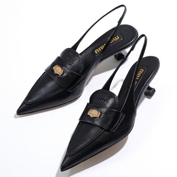 miu miu（ミュウミュウ） ミュール 5D901D XUQ レディース ヒール