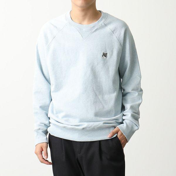 MAISON KITSUNE（メゾン キツネ） トレーナー GREY FOX HEAD PATCH