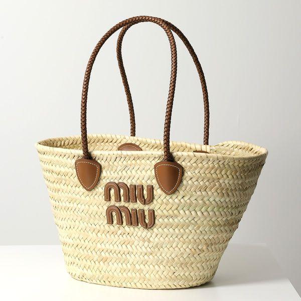 miu miu（ミュウミュウ） かごバッグ 5BG206 2DDH レディース