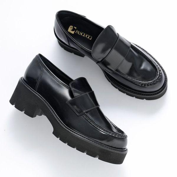 PASCUCCI（パスクッチ） ローファー 3012 レディース チャンキーヒール