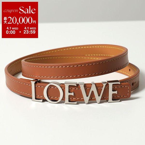 LOEWE（ロエベ） 【訳あり-70のみ】LOEWE ナローベルト E619Z16X16