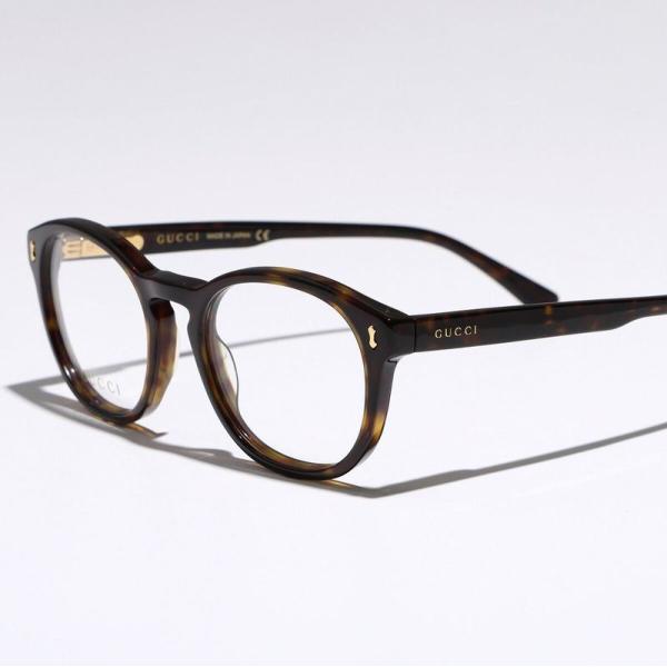 GUCCI（グッチ） メガネ GG1047O メンズ ボストン型 セルフレーム