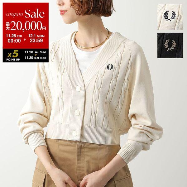 FRED PERRY（フレッドペリー） カーディガン Cable Knit Cardigan