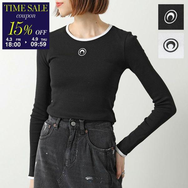 MARINE SERRE（マリーンセル） マリーン セル 長袖 Tシャツ Moon Logo