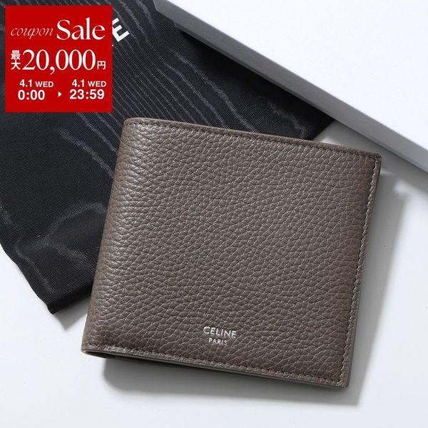 CELINE（セリーヌ） 二つ折り財布 10B653GTZ.09SR メンズ レザー ミニ
