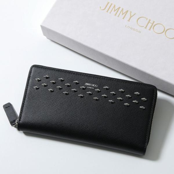 JIMMY CHOO（ジミーチュウ） ラウンドファスナー長財布 PHELIX/U TLJ