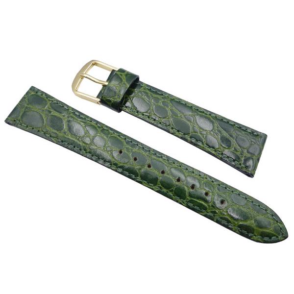 SEIKO（セイコー） 腕時計 時計 ベルト 17mm バンド DE96 牛革ワニ型押