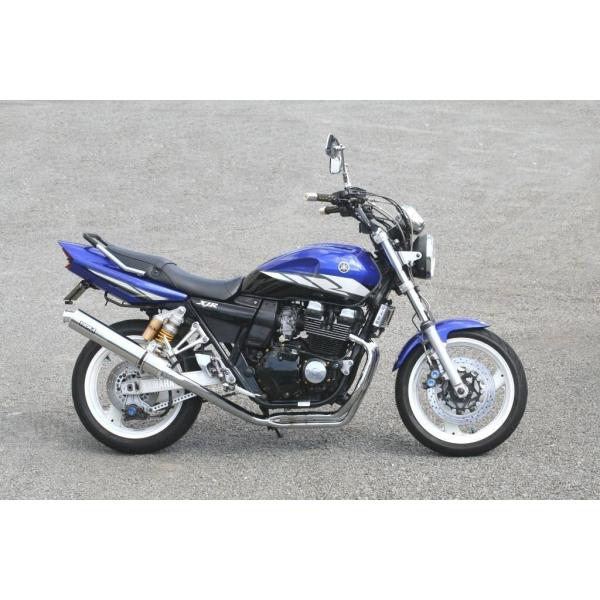 N*r様 SR400 WMフルエキゾーストマフラー バイク フルエキゾースト