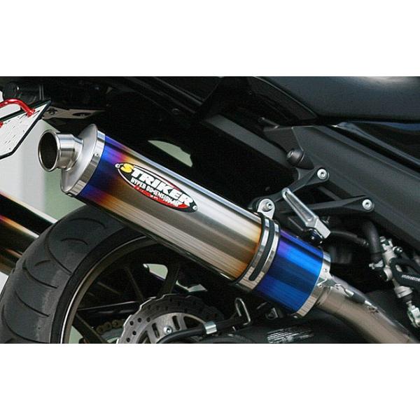 バイク用マフラー ストライカー チタン サイレンサー 汎用」の人気商品