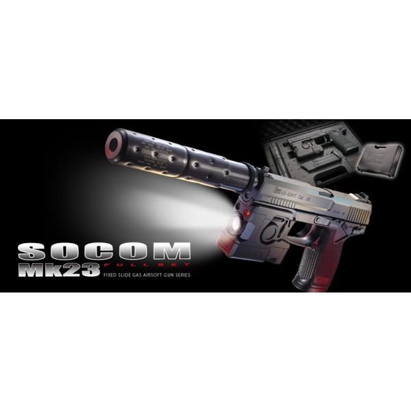 TOKYO MARUI（東京マルイ） SOCOM Mk23 フルセット 固定スライドガン