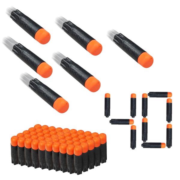 BOROLA 40個入り 6.5cm フォームダーツ 補充用 Nerf ウルトラシリーズ