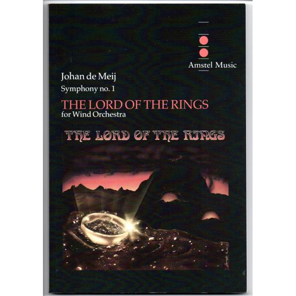 Johan de Meij / 交響曲第1番「指輪物語」 フルスコア デ・メイ