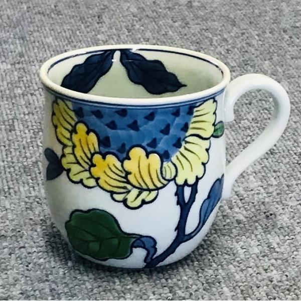 源右衛門窯 染錦向日葵マグカップ : 陶器たて石 Yahoo!店 - 通販