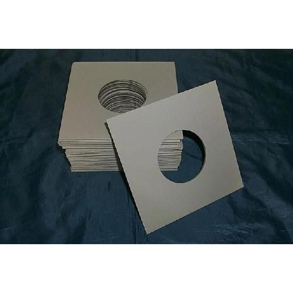 サプライ） 7インチ EPサイズ、白色紙ジャケット(穴有り)50枚