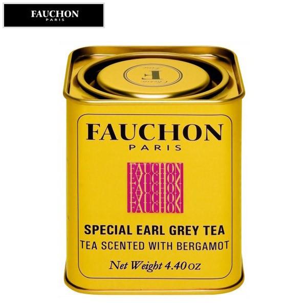FAUCHON フォション アールグレイ 125g 紅茶 リーフティー （缶入り