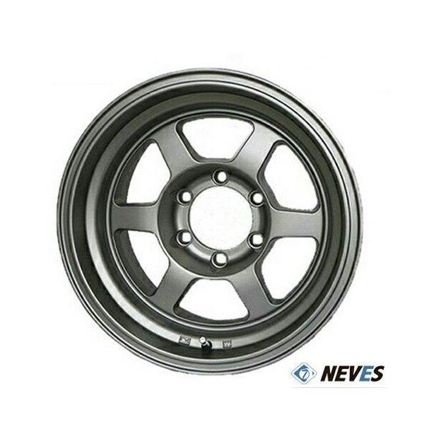 新品アルミホイール 【16x8.0J 139.7/6-30 ROCKGUN マットガンメタ