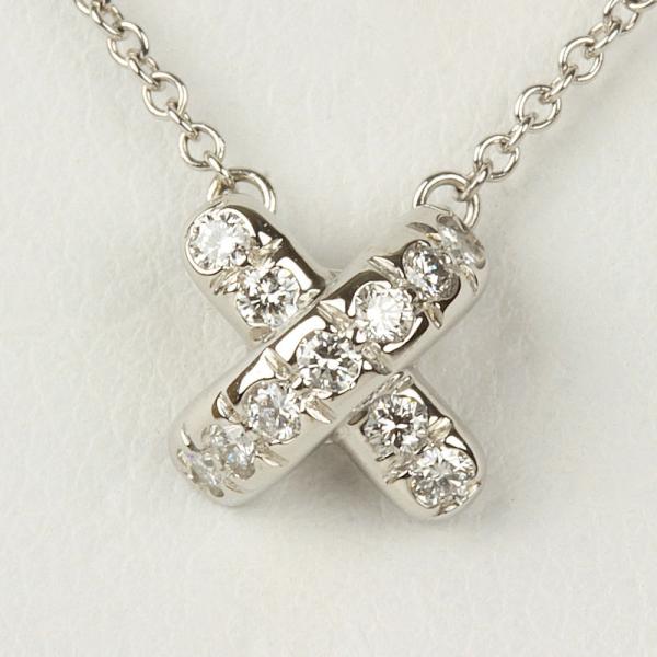 TIFFANY&Co.（ティファニー） ダイヤモンド クロスステッチ ネックレス