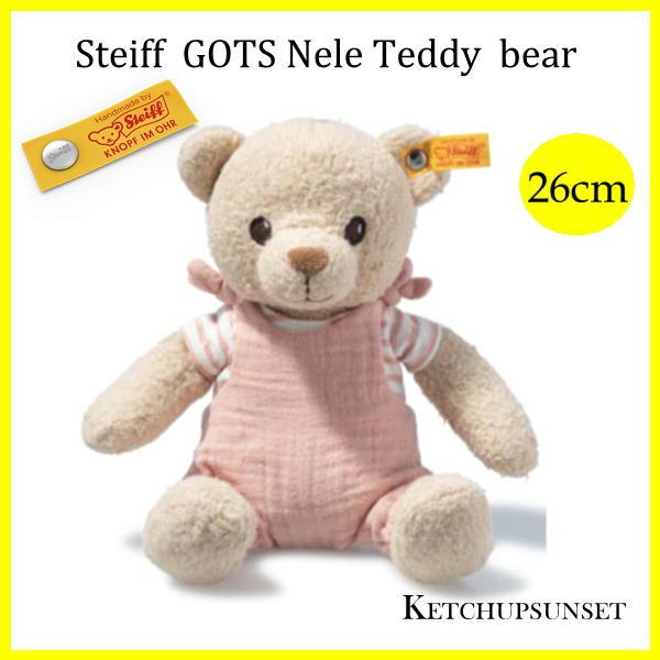 Steiff（シュタイフ） ぬいぐるみ 赤ちゃん 出産祝い テディベア Gots
