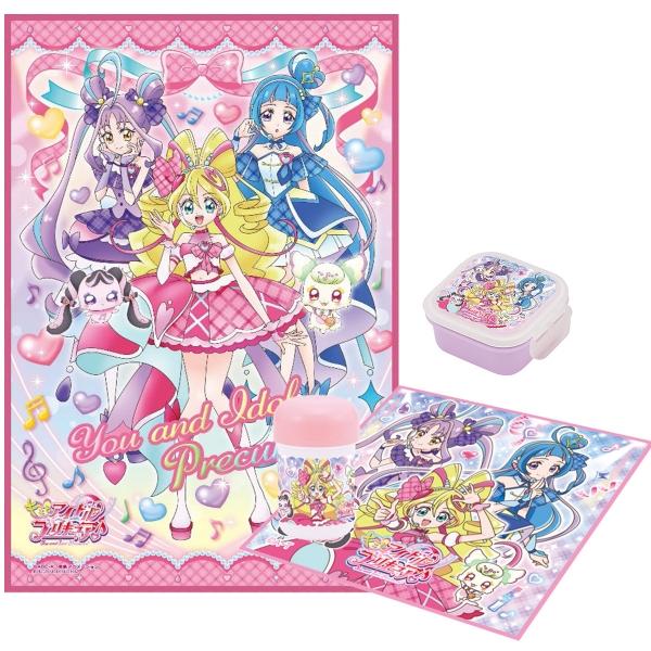 キミとアイドルプリキュア♪ デザートケース 抗菌 おしぼり レジャー