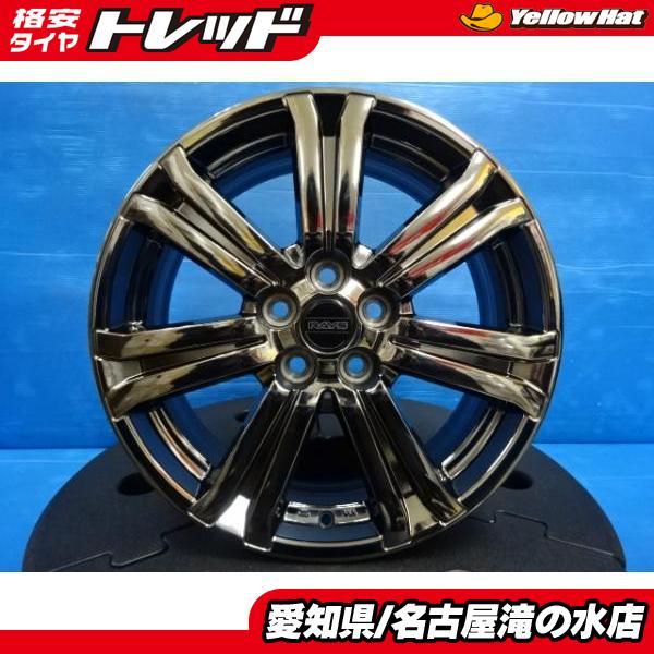 アウトランダー デリカ D5 三菱 RAYS レイズ 純正 OP 中古 ホイール 4