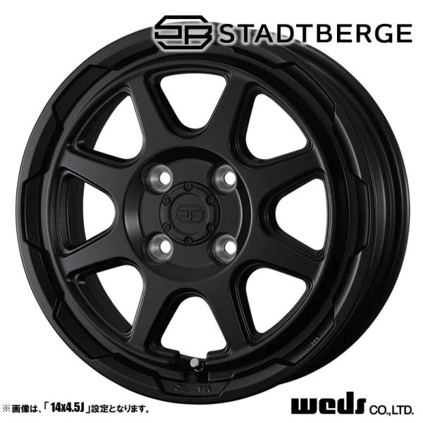 WEDS（ウェッズ） 4本セット STADTBERGE スタットベルク 14インチ リム