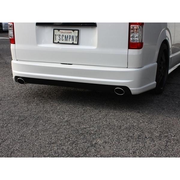 ハイエース 200系 TPDエアロ リアエアロバンパー 未塗装 ナロー（S-GL