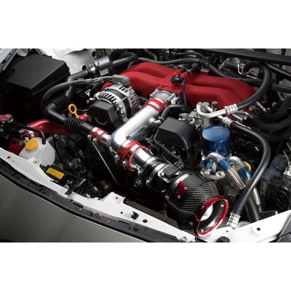 86/BRZ サクションキット インテークパイプ レッド ZN6/ZC6 後期MT