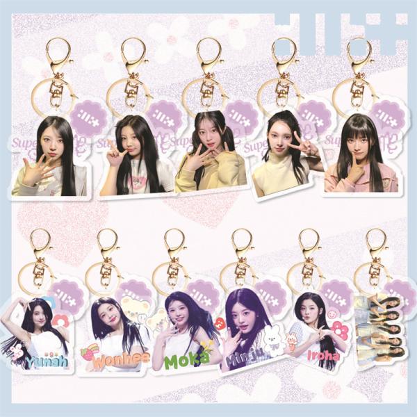 2番目半額 ILLITグッズ キーリング プラスチック アイリット