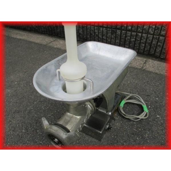 送料無料 ミートチョッパー 中古 卓上型 業務用 ローヤル 12RF-A 100V