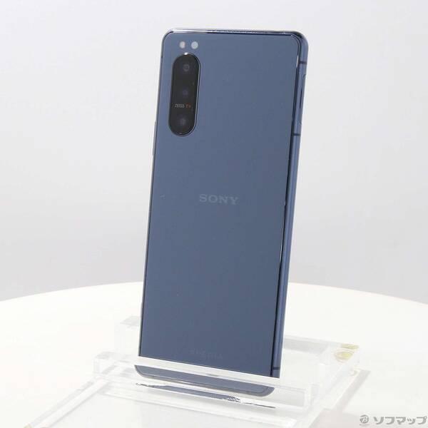 中古〕SONY(ソニー) Xperia 5 II 128GB ブルー SOG02 auロック解除SIM