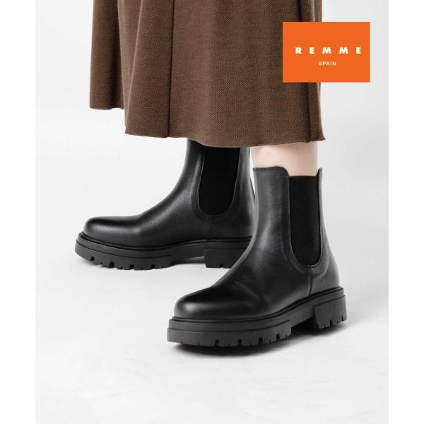 REMME（レメ） REMME ZH-1104-ZIP-PR ブーツ レディース シューズ