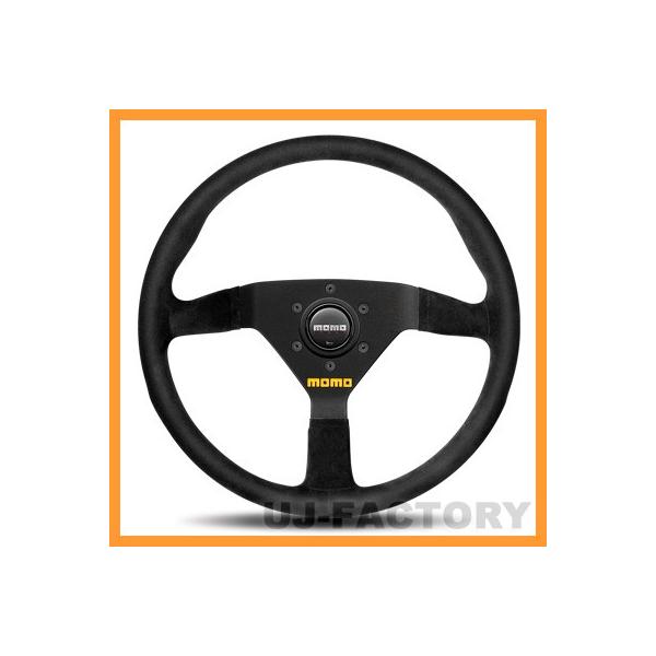 正規品 MOMO ステアリング MOD.78 (モデル78) ブラックスエード