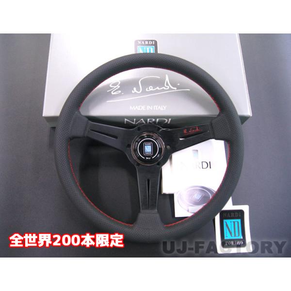 限定品 正規品 NARDI SPORTS ステアリング TYPE A 340 RED ブラック