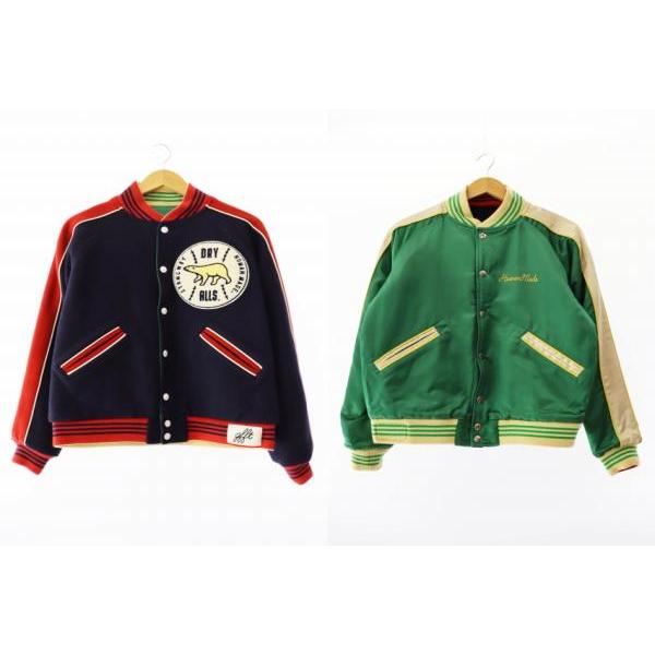 ヒューマンメイド HUMAN MADE 17AW CAR CLUB JACKET リバーシブル