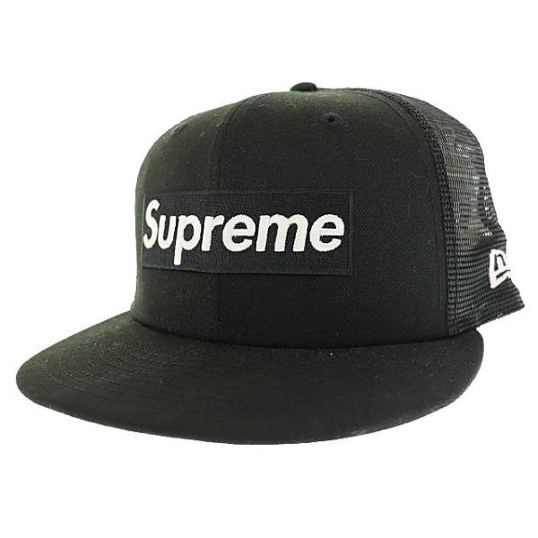 Supreme（シュプリーム） SUPREME 24SS Box Logo Mesh Black New Era
