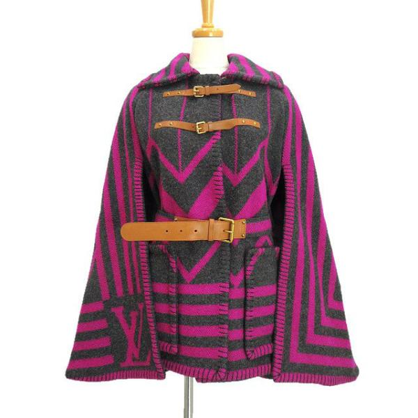 LOUIS VUITTON（ルイ・ヴィトン） ウール カシミヤ ケープ コート