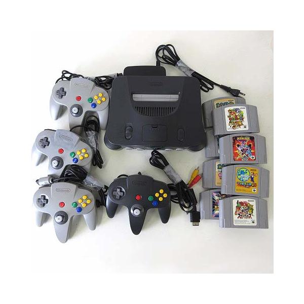 Nintendo 64 ニンテンドー64 本体 ゲーム機 ジャンク コントローラー 4