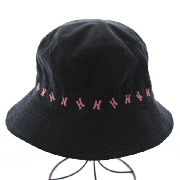 エルメス マッキントッシュ 黒いバケットハット サイズ60 エルメス