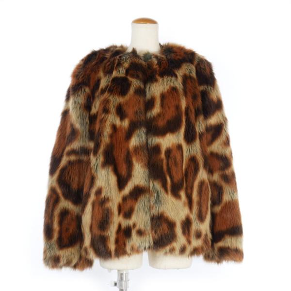 ドリスヴァンノッテン DRIES VAN NOTEN レオパード フェイクファー