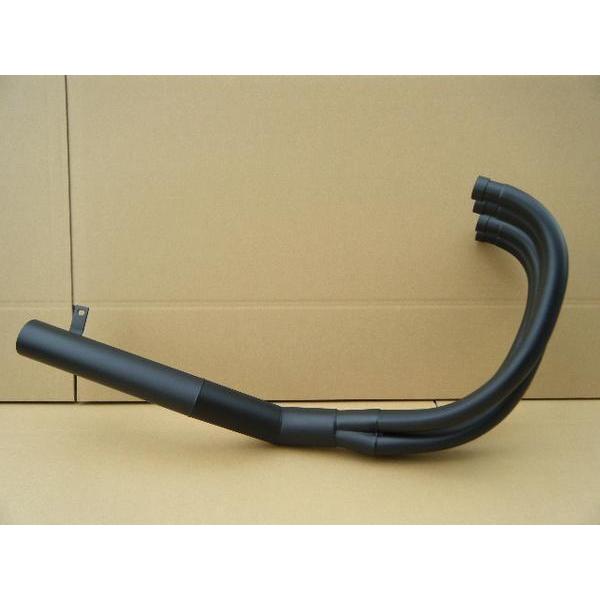 GPZ750（空冷）用 手曲集合管 【 ゼス管ショートマフラー手曲