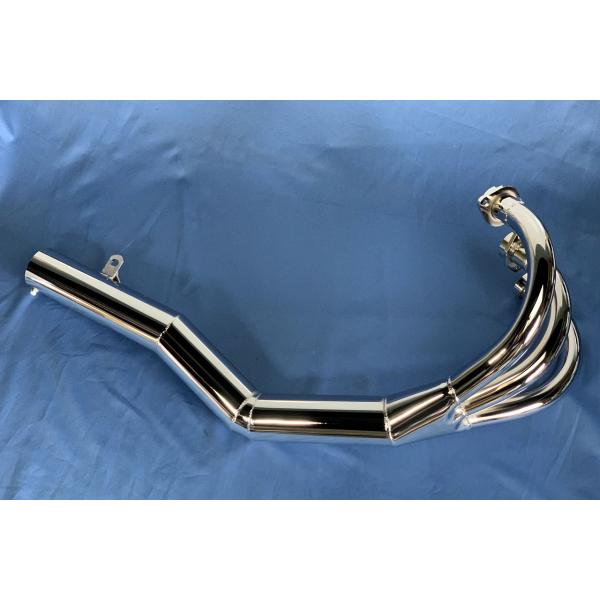 KH250用 集合管 メッキタイプ【 original ゼス管ショート 】 新品即決