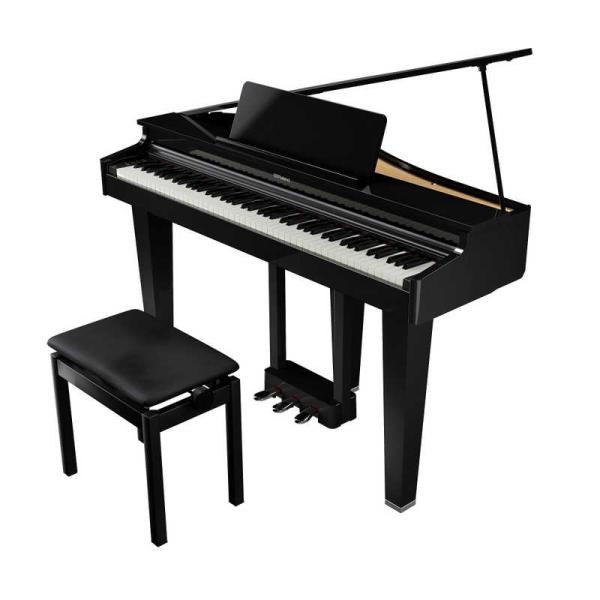 ローランド Roland グランド電子ピアノ 黒鏡面仕上げ ［57.3kg /録音