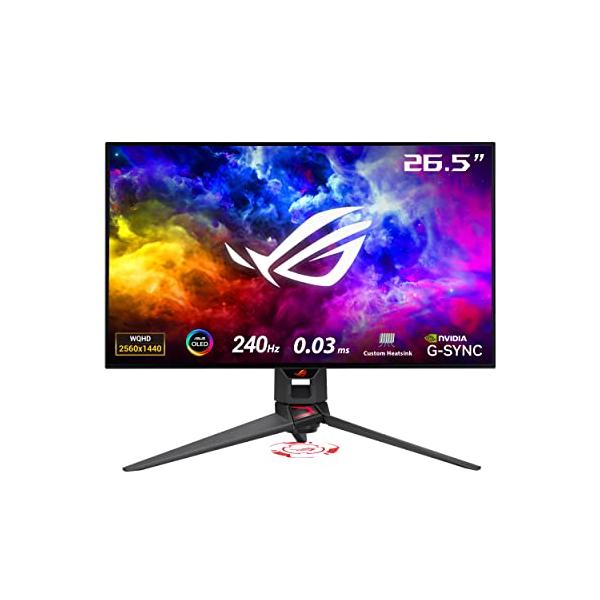 ASUS 有機EL ゲーミングモニター ROG Swift OLED PG27AQDM 27インチ