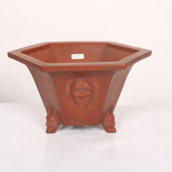 452 盆栽 盆栽鉢 植木鉢 和鉢 美芸 美芸袋式輪花式鉢 | 盆栽、盆栽書籍