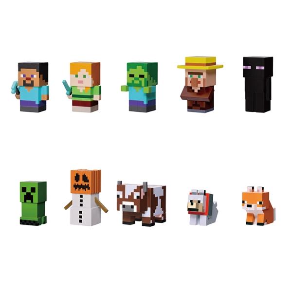 送料無料 エンスカイ MINECRAFT マインクラフト ソフビパペット