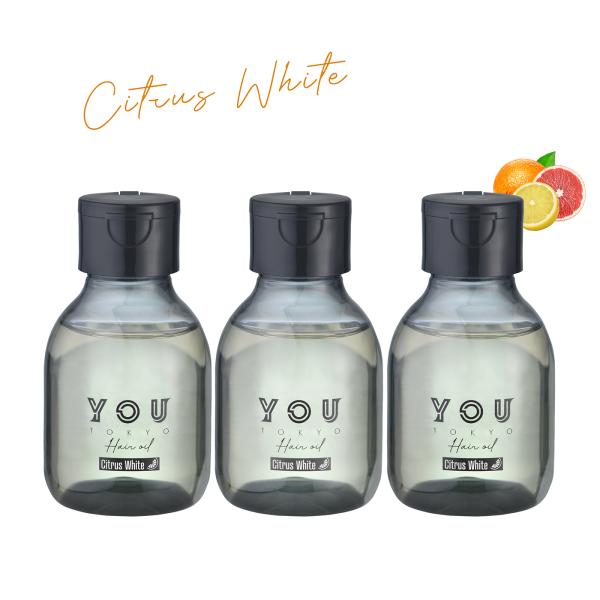 YOU TOKYO（ユートーキョー） ヘアオイル 3本セット（シトラスホワイト