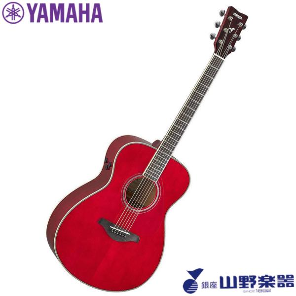 YAMAHA エレアコギター FSTA / RR ルビーレッド : 山野楽器 楽器専門